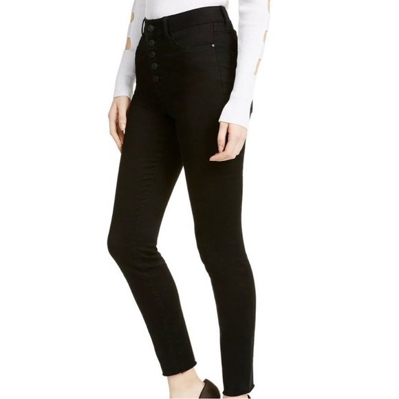 Rewash Raw Hem Skinny Jeans - Picture 2 of 10